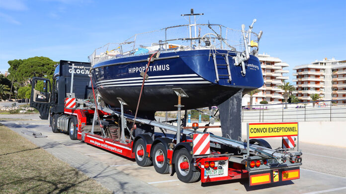 wie transportiert man eine yacht